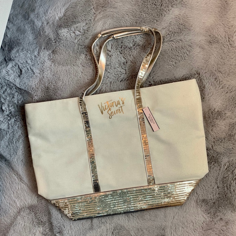 Victoria’s Secret sequin tote